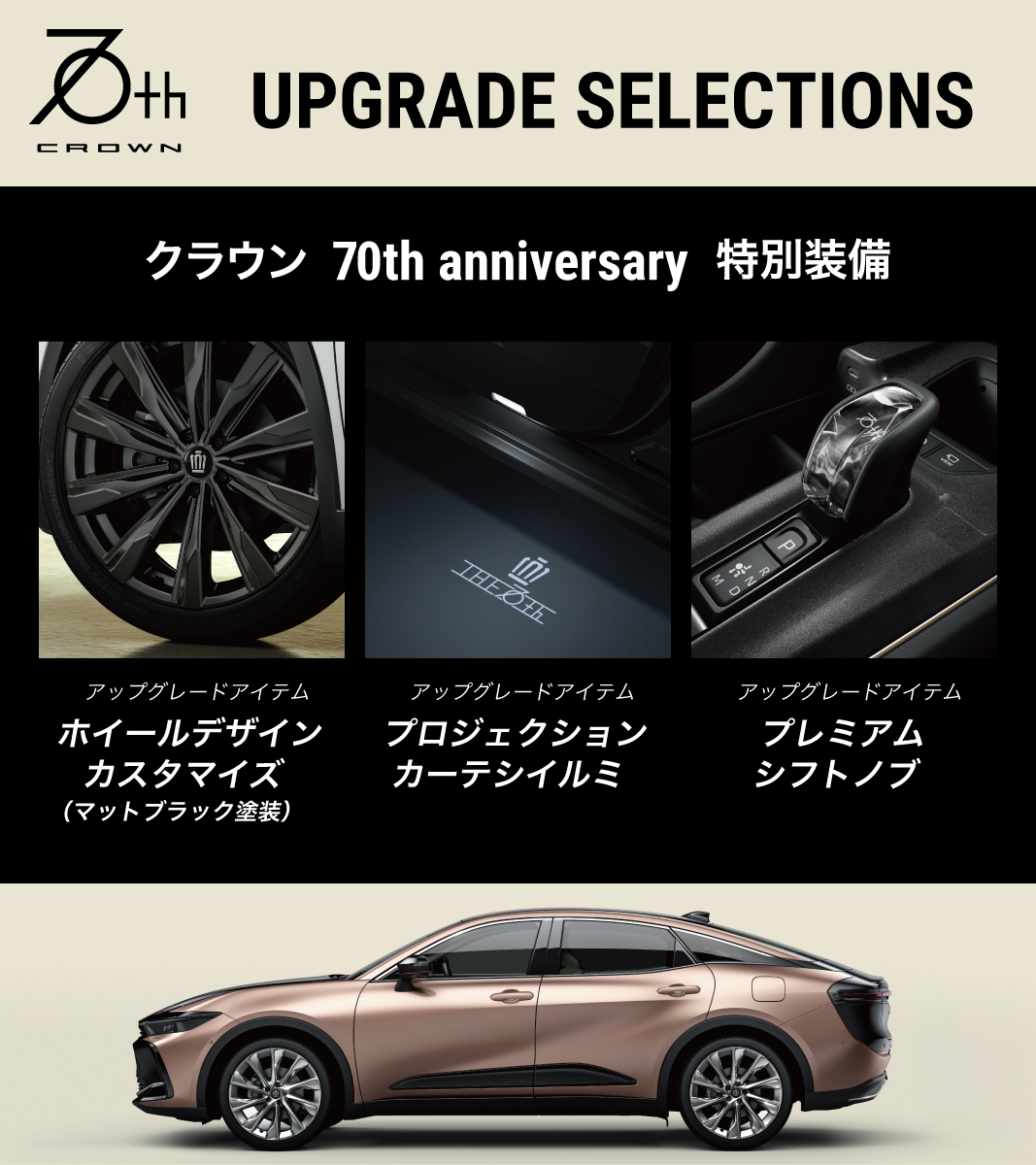 愛車にトヨタの純正オプションを 後付けできる 