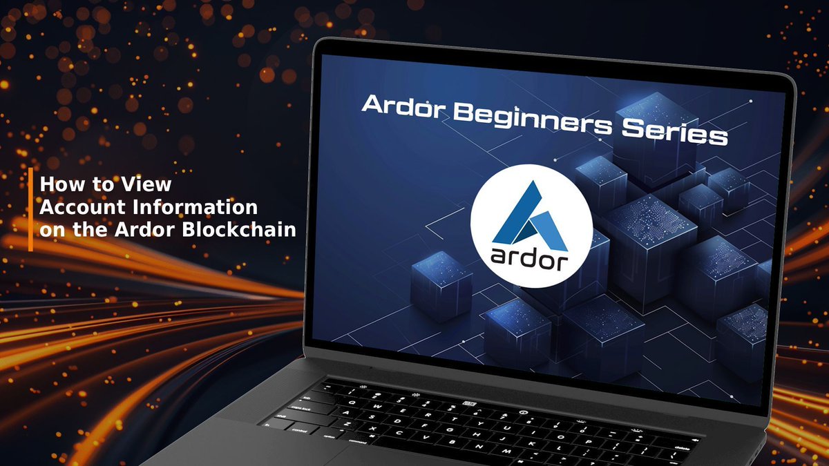 🚀 Welcome back to the #ArdorBeginners Series! 💻

Learn how to view your account information and any other account on the #Ardor #blockchain - all public thanks to blockchain transparency 🔍👤

📹 Video: buff.ly/tVB51zs 
🗣️ Forum: buff.ly/kxSSzrn