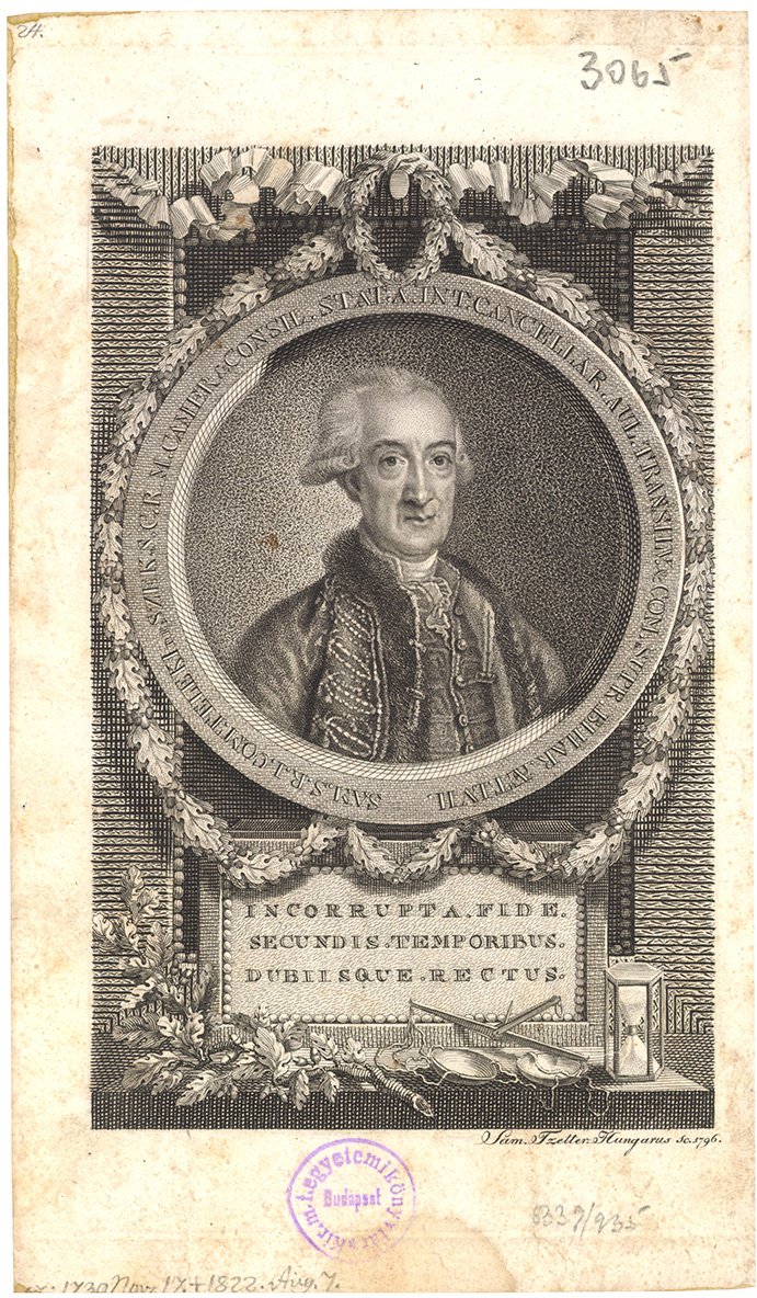 #ezenanapon #OnThisDay 203 éve, 1822-ben, ezen a napon hunyt el gróf Teleki Sámuel erdélyi kancellár, a Teleki Téka megalapítója.
Kép a Metszettárunkból: hdl.handle.net/10831/1916