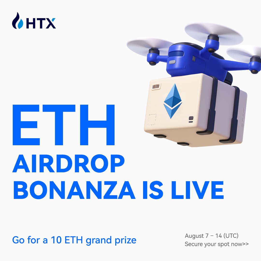🥳ETH Airdrop Bonanza Is LIVE!

Win up to 10 ETH as the grand prize! 
Are you in?

Secure your spot now: htx.com/en-us/mars/act…