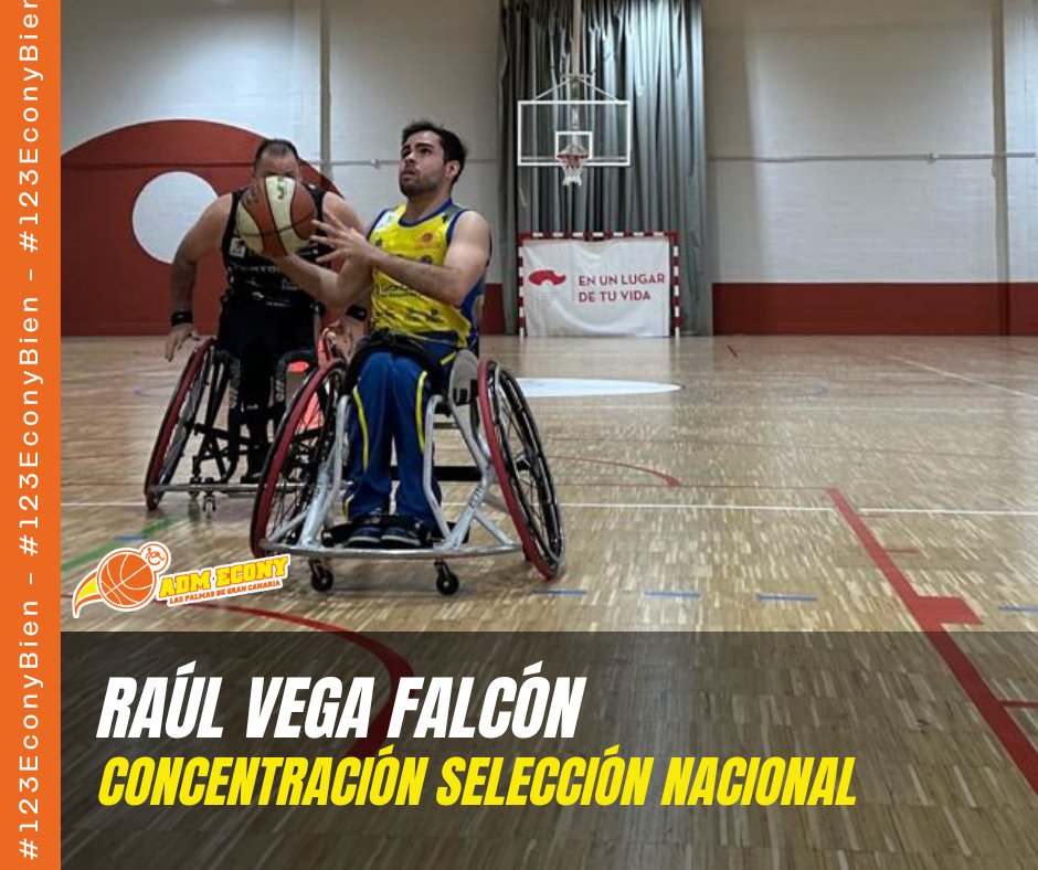 admecony's tweet photo. 🚨 CONVOCATORIA NACIONAL 🚨
Raúl Vega Falcón estará en la concentración BSR masculina 🇪🇸 del 7 al 17 de agosto en San Agustín de Guadalix.
💪 Orgullo naranja, talento que trasciende.
¡Vamos, Raúl!
#SomosEcony #3com #LigaBSR #BaloncestoAdaptado #GCIslaEuropeaDelDeporte https://t.co/1slzFOuVdA