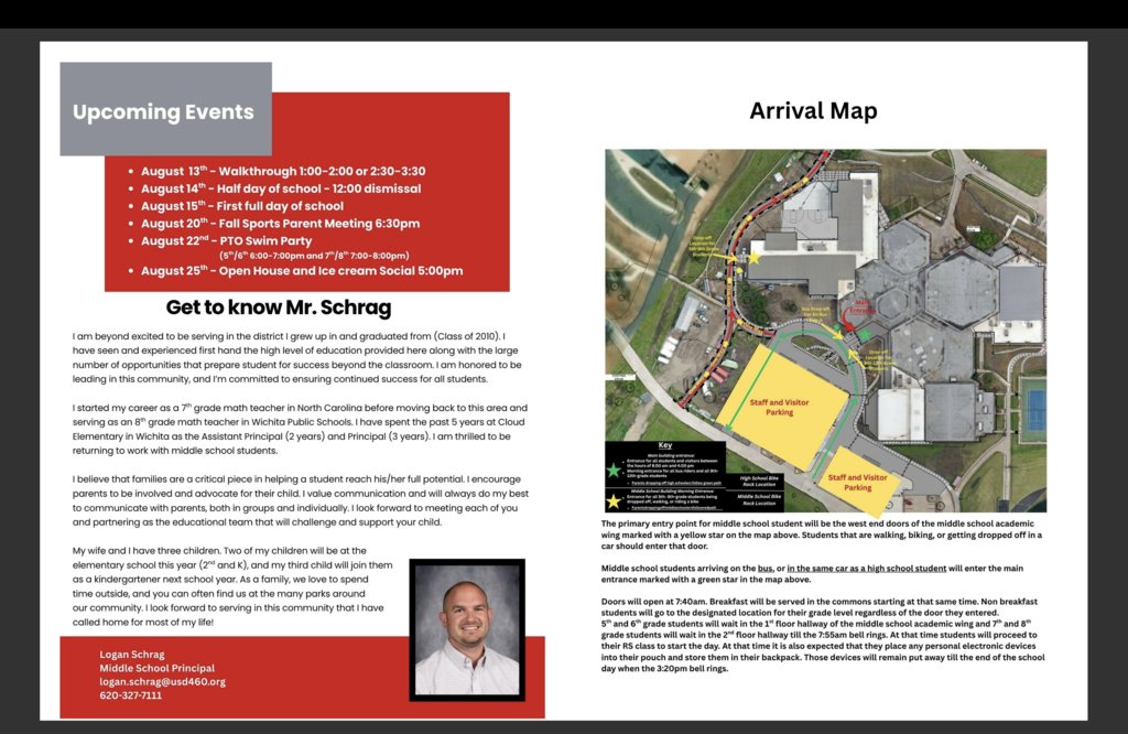 Please click the following link for an update from Hesston Middle School Principal, Logan Schrag.  tinyurl.com/2wrhdmr5