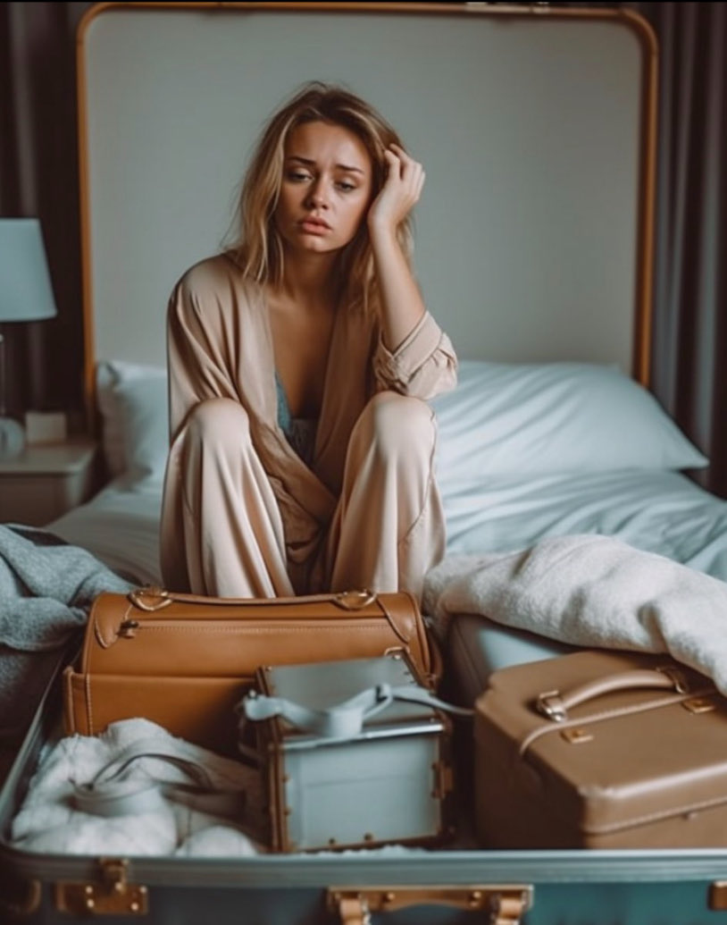 Se llenan las maletas de “por si acasos” y eso es lo que pasa.