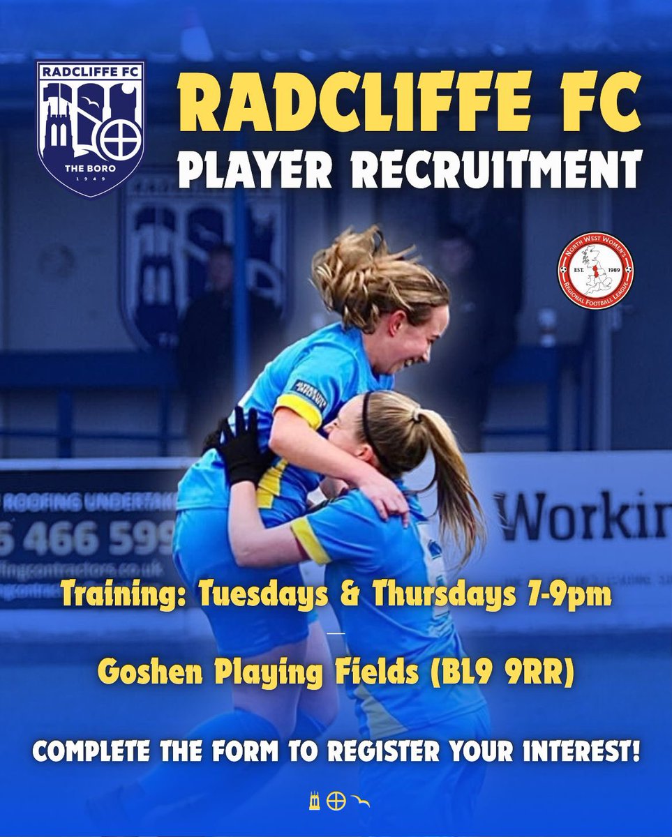 Radcliffe FC Women tweet media