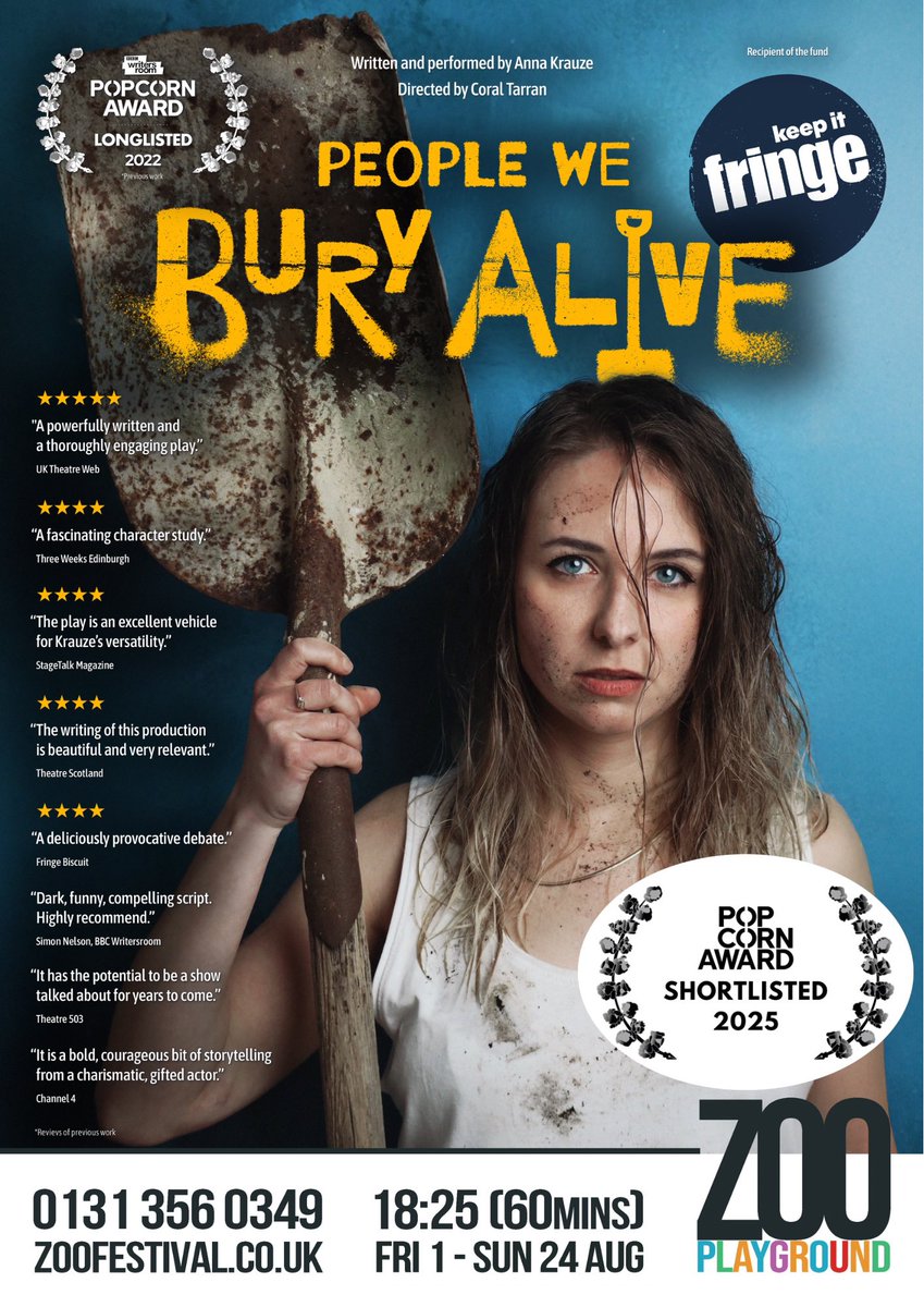 Anna Krauze | @edfringe 2025 tweet media