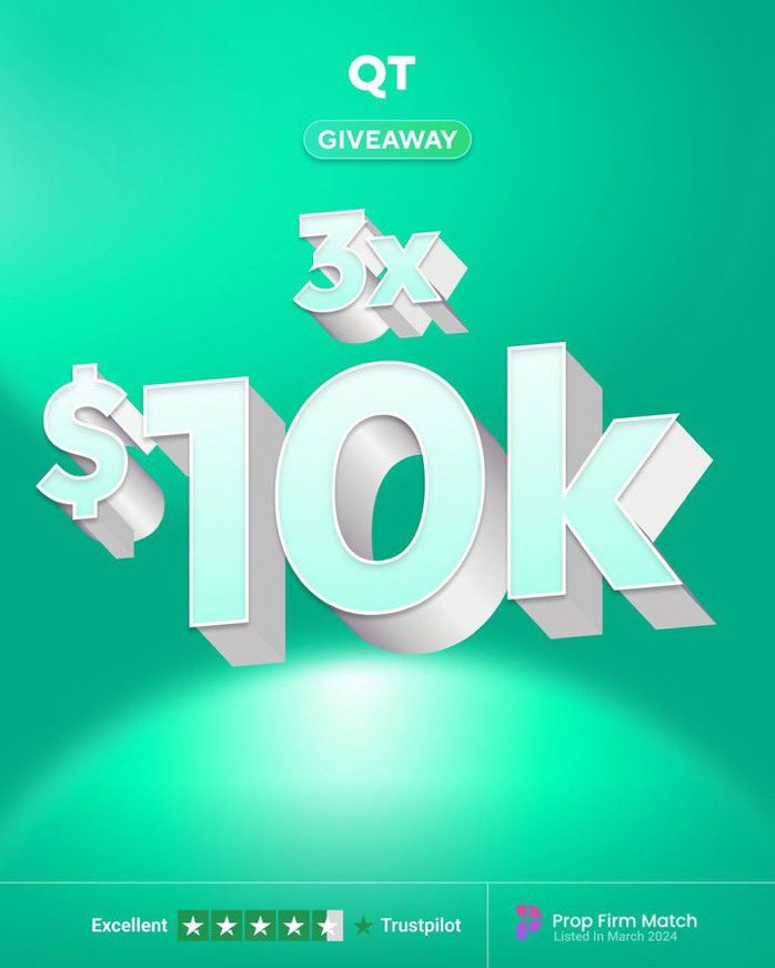AIT FOOTWEARS ๐๐จ๐ฉด๐ (@ahmerd2177) on Twitter photo ๐3x$10k giveaway๐
Rules:
1. Follow: <a href="/Tradersdorm1/">๐ฃ๐ก๐๐๐๐ก๐ข๐๐๐ก๐</a> & @QTFunded, <a href="/QTFundedPartner/">QT | FUNDED - Partners</a>, <a href="/AlexQuantTekel/">Alex</a>, <a href="/JamesQuantTekel/">James</a>
2. Like, Retweet and Tag 5 traders
3. Most turn on my notifications ๐ ( Drop the screenshots of it in comments section).
4. Also follow: <a href="/Deedart_/">โฉ ๐๐ข๐ข๐ก๐๐ฏ๐ฑ โฉ</a> | ๐3x$10k giveaway๐
Rules:
1. Follow: <a href="/Tradersdorm1/">๐ฃ๐ก๐๐๐๐ก๐ข๐๐๐ก๐</a> & @QTFunded, <a href="/QTFundedPartner/">QT | FUNDED - Partners</a>, <a href="/AlexQuantTekel/">Alex</a>, <a href="/JamesQuantTekel/">James</a>
2. Like, Retweet and Tag 5 traders
3. Most turn on my notifications ๐ ( Drop the screenshots of it in comments section).
4. Also follow: <a href="/Deedart_/">โฉ ๐๐ข๐ข๐ก๐๐ฏ๐ฑ โฉ</a> |