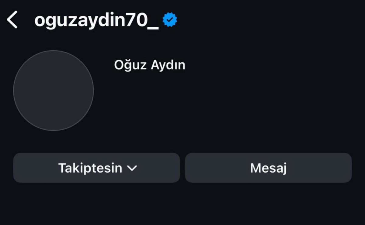 Oğuz Aydın, Feyenoord maçı sonrası gelen tepkiler nedeniyle Instagram hesabını kapattı.