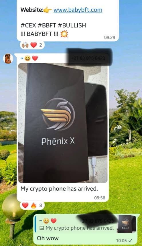VengieZim (@vengiezim) on Twitter photo Do you know about this blockchain phone <a href="/BitMobileTech/">BitMobile Tech</a> that rewards and educate you for using it
Yes that’s why crypto is to create classless society
USE YOUR BFT TO OURCHASE THE PHONE ABD WILL BE DELIVERED IN TWO TO 3 days
<a href="/five_token/">Nzvedaz Big Five</a> <a href="/BitMobileTech/">BitMobile Tech</a> partnership Do you know about this blockchain phone <a href="/BitMobileTech/">BitMobile Tech</a> that rewards and educate you for using it
Yes that’s why crypto is to create classless society
USE YOUR BFT TO OURCHASE THE PHONE ABD WILL BE DELIVERED IN TWO TO 3 days
<a href="/five_token/">Nzvedaz Big Five</a> <a href="/BitMobileTech/">BitMobile Tech</a> partnership