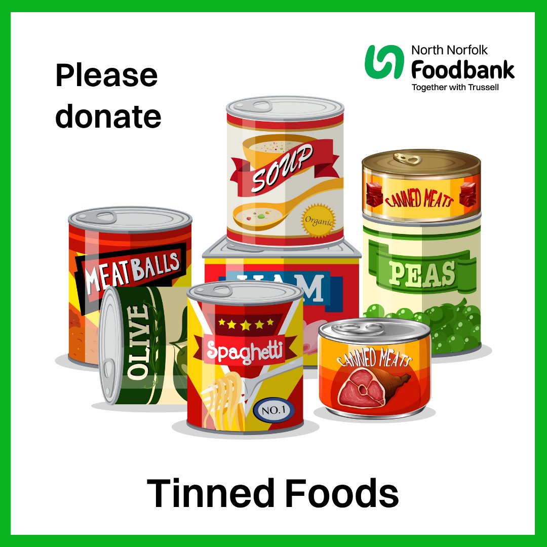 What tinned meat products do we need?
- hot dog sausages
- chilli con carne
- chicken in cream sauce
- beef stew
- chicken casserole
