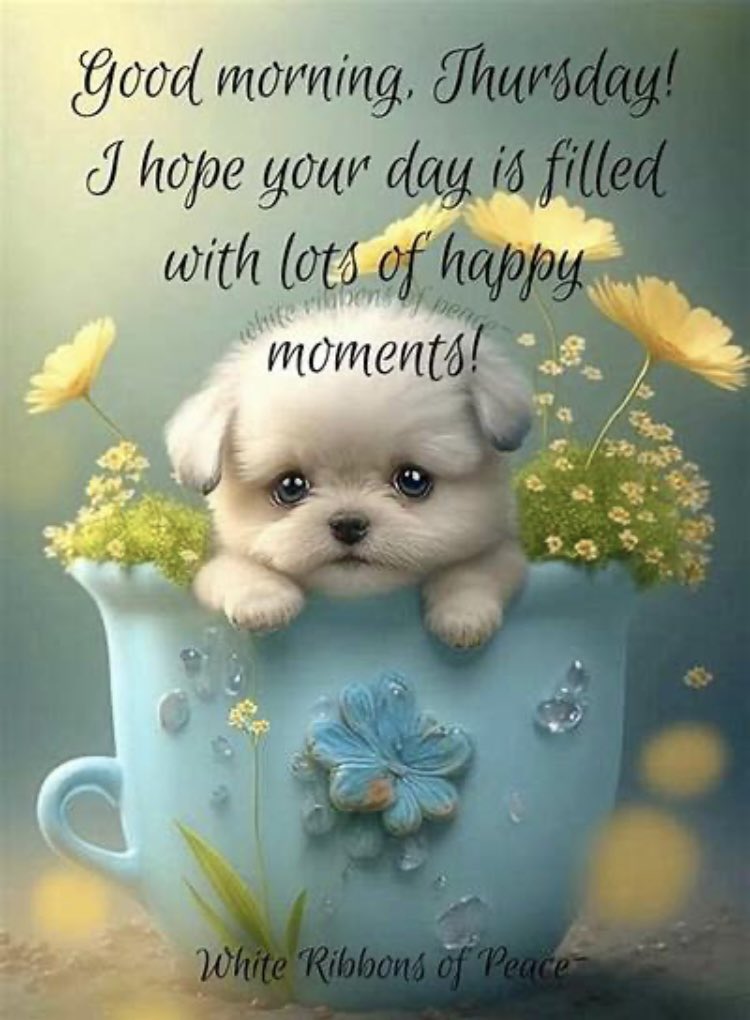 Good morning X.   Happy Thursday