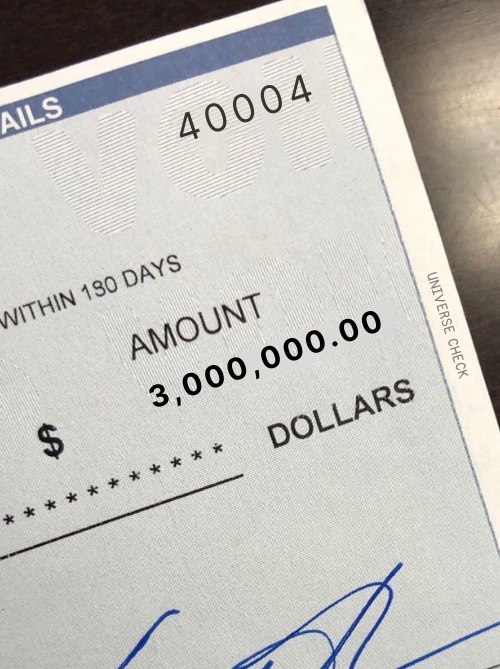 $3 MILLION checks are coming.

Drop "333" to claim it!!!