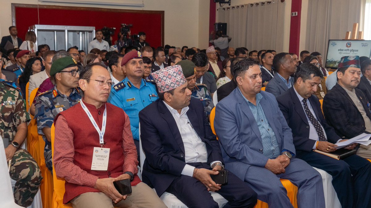 Hanaa Singer-Hamdy (@singerhanaa) on Twitter photo Imagine,a farmer in Rukum or a teacher in Janakpur had timely/understandable early warning information before the disaster?
That’s the vision behind #EW4ALL
With <a href="/moha_nepal/">हेलो गृह मन्त्रालय</a> <a href="/NDRRMA_Nepal/">NDRRMA</a> <a href="/WFP_Nepal/">WFP Nepal</a> <a href="/UNDPNepal/">UNDP in Nepal</a> <a href="/ifrc/">IFRC</a> & others we R building a future where every life matters #EW4ALL Imagine,a farmer in Rukum or a teacher in Janakpur had timely/understandable early warning information before the disaster?
That’s the vision behind #EW4ALL
With <a href="/moha_nepal/">हेलो गृह मन्त्रालय</a> <a href="/NDRRMA_Nepal/">NDRRMA</a> <a href="/WFP_Nepal/">WFP Nepal</a> <a href="/UNDPNepal/">UNDP in Nepal</a> <a href="/ifrc/">IFRC</a> & others we R building a future where every life matters #EW4ALL