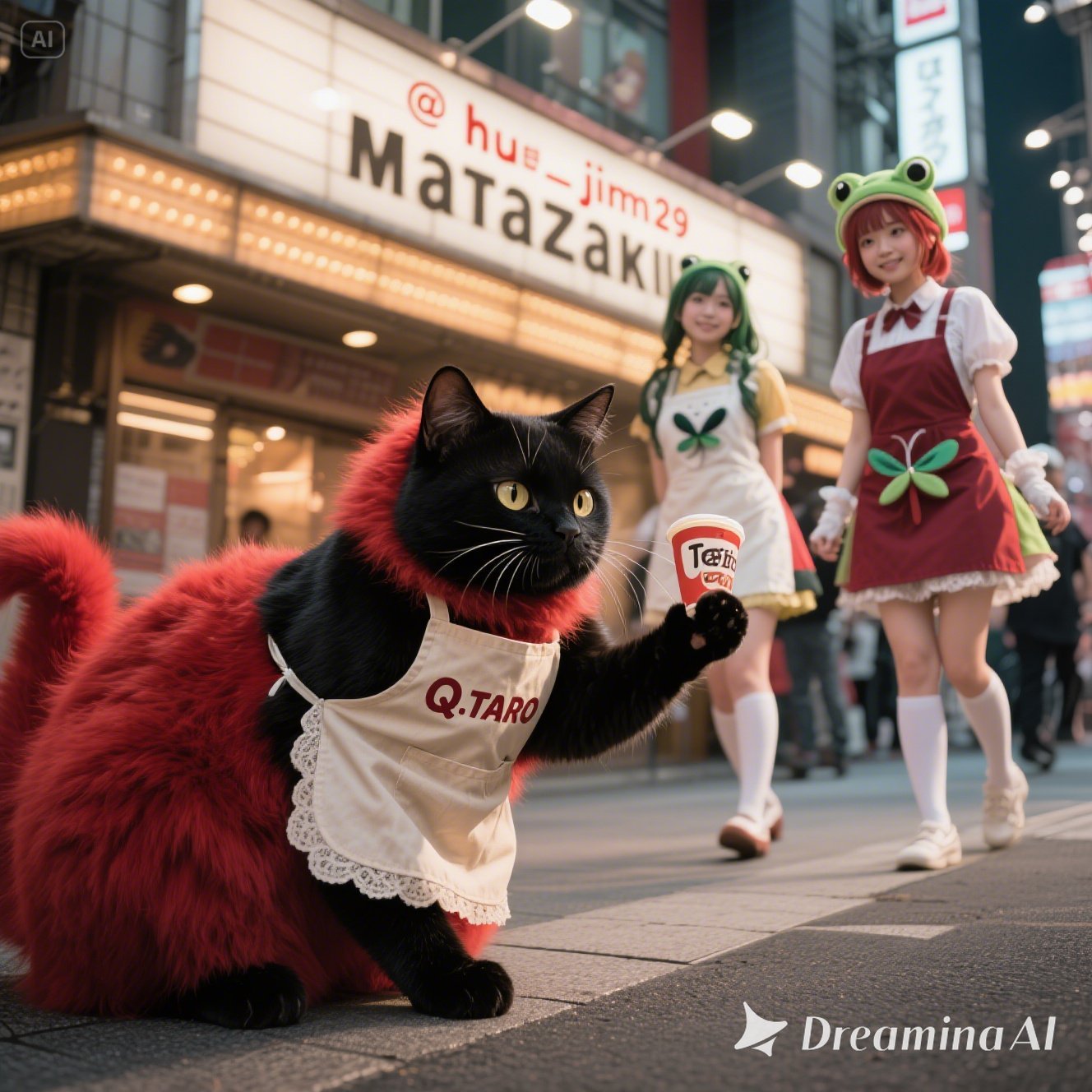 ✩新品　九谷焼　アポロSynm(シン)　招き猫　赤盛右✩赤盛と黒猫の2点セット MIDI]新幹線変形ロボ シンカリオン4thED｢STARTRAiN｣天月ｰ