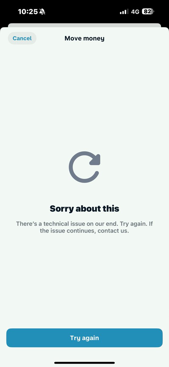 abbi3ratty's tweet photo. @monzo why is it doing this when I try to transfer money out of a pot https://t.co/oxQHFhnosk