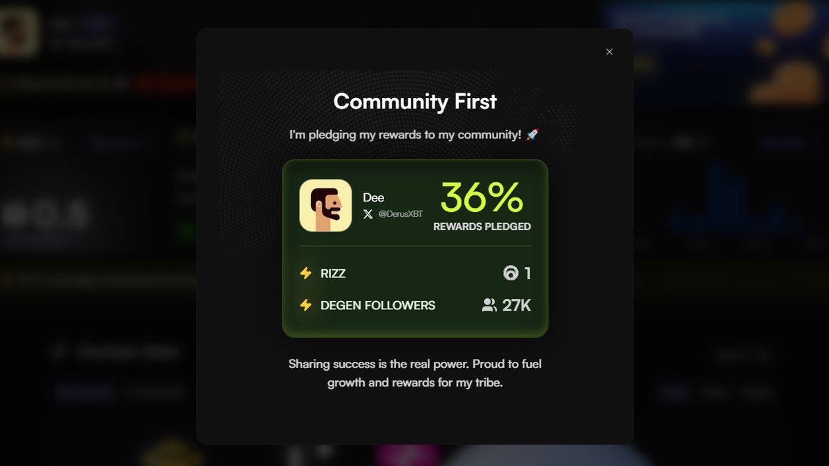 The Morph x Bantr campaign isn’t just another competition, it’s a chance to build something with your people. 

I’m pledging 36% of whatever I earn to this community because no real impact happens alone. Post. Build. Use Morph. Let’s get our share together.

Start Bantr-ing ↓