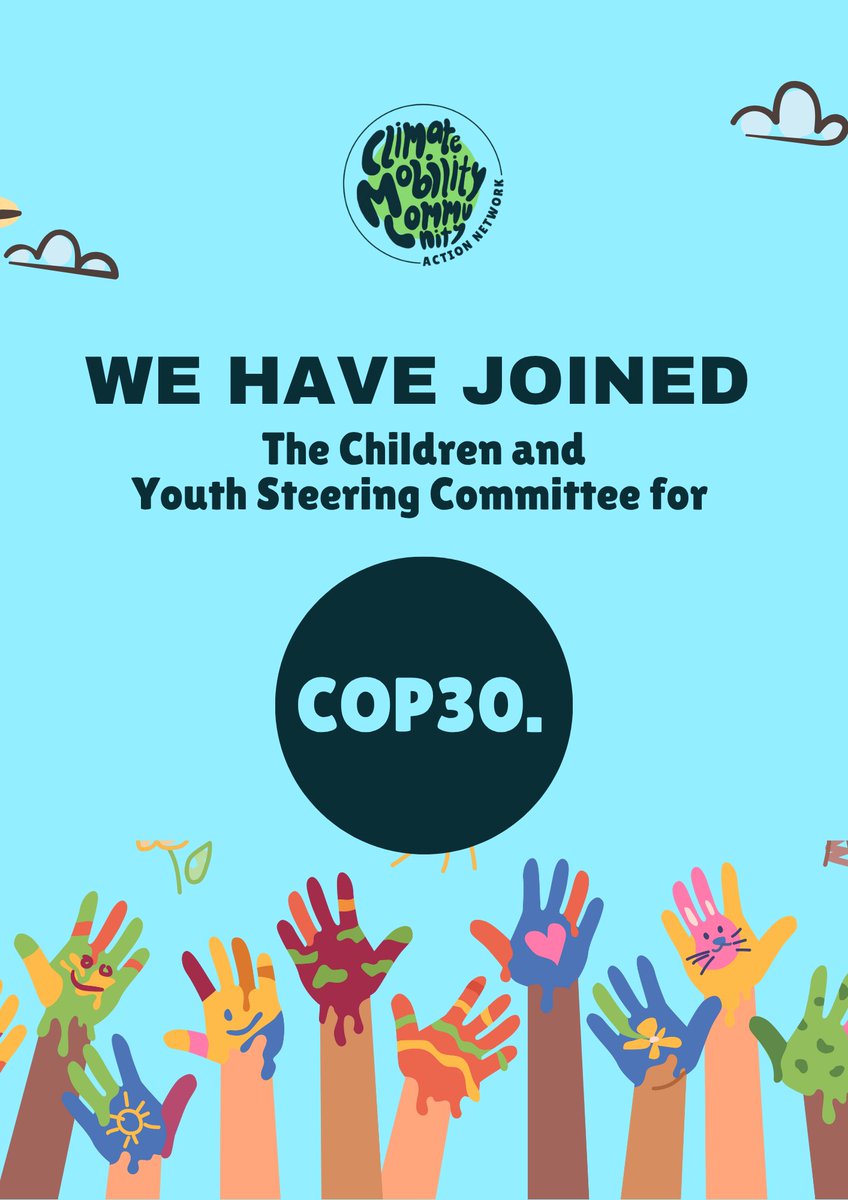 cmcan_'s tweet photo. #cmcan has joined the Children and Youth Steering Committee for COP30 !

We will be working with different #partners to ensure #youth and #children inclusion at #cop30 

Stay tuned for more updates as we embark on this new endeavour 🙌 https://t.co/GkI1HHevtD