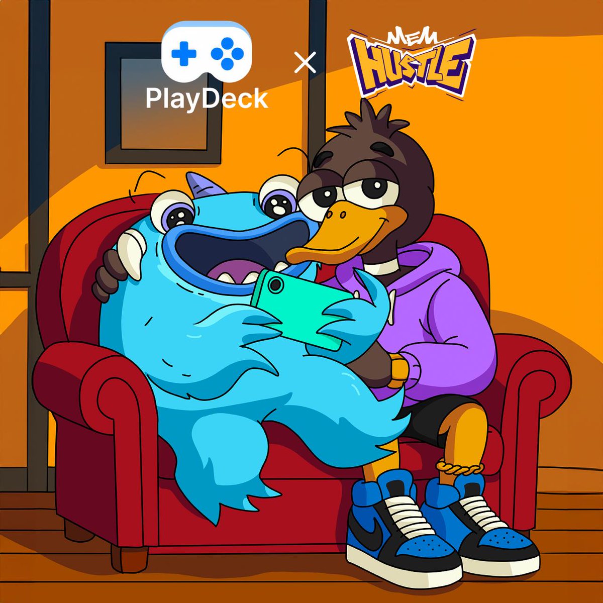 🚨 <a href="/MemHustleArmy/">MemHustle</a>  just landed on PlayDeck!

Mine memes. Crush scams. Earn TON.

👊 Lead your Memster army
⚡️ Stack Hustle Points 
🤝 Invite friends, boost mining
🎁 Grab seasonal airdrops

👉 Play now: t.me/playdeckbot/ga…

#PlayDeck #MemHustle #TON