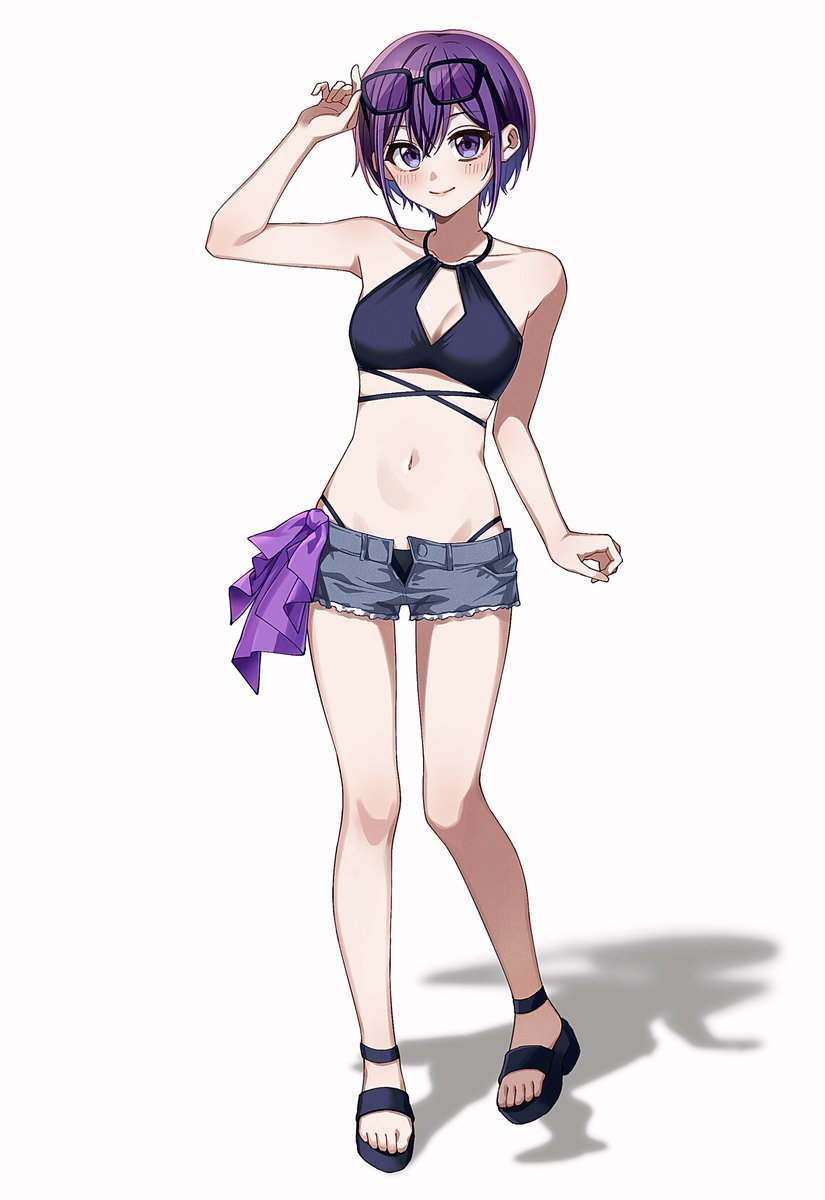 水着しまこが描きたくなって👙🏖☀️

 #しまーと