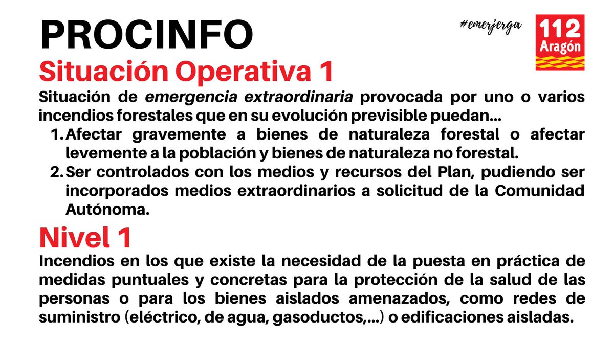 🔥El <a href="/GobAragon/">Gobierno de Aragón</a> ha activado la Situación Operativa 1 Nivel 1 del Plan Especial de Protección Civil de Emergencias por Incendios Forestales de Aragón (#PROCINFO) por un incendio iniciado alrededor de las 10:30h en Beceite.
Medios de <a href="/IIFFAragon/">INFOAR</a> y <a href="/DPTeruel/">Diputación de Teruel - DPT</a> trabajando en la