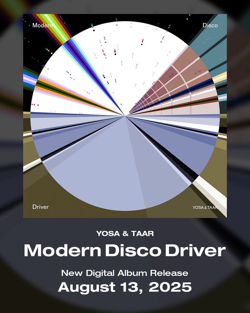 📢INFORMATION

🎊YOSA &amp; TAAR 2nd Album「Modern Disco Driver」リリース記念 特設サイトOPEN！🎊

前作「Modern Disco Tours」から約6年ぶりとなる今回のアルバムリリースを記念して、アーティストやご関係者の皆さまからお祝いのコメントをいただきました👏