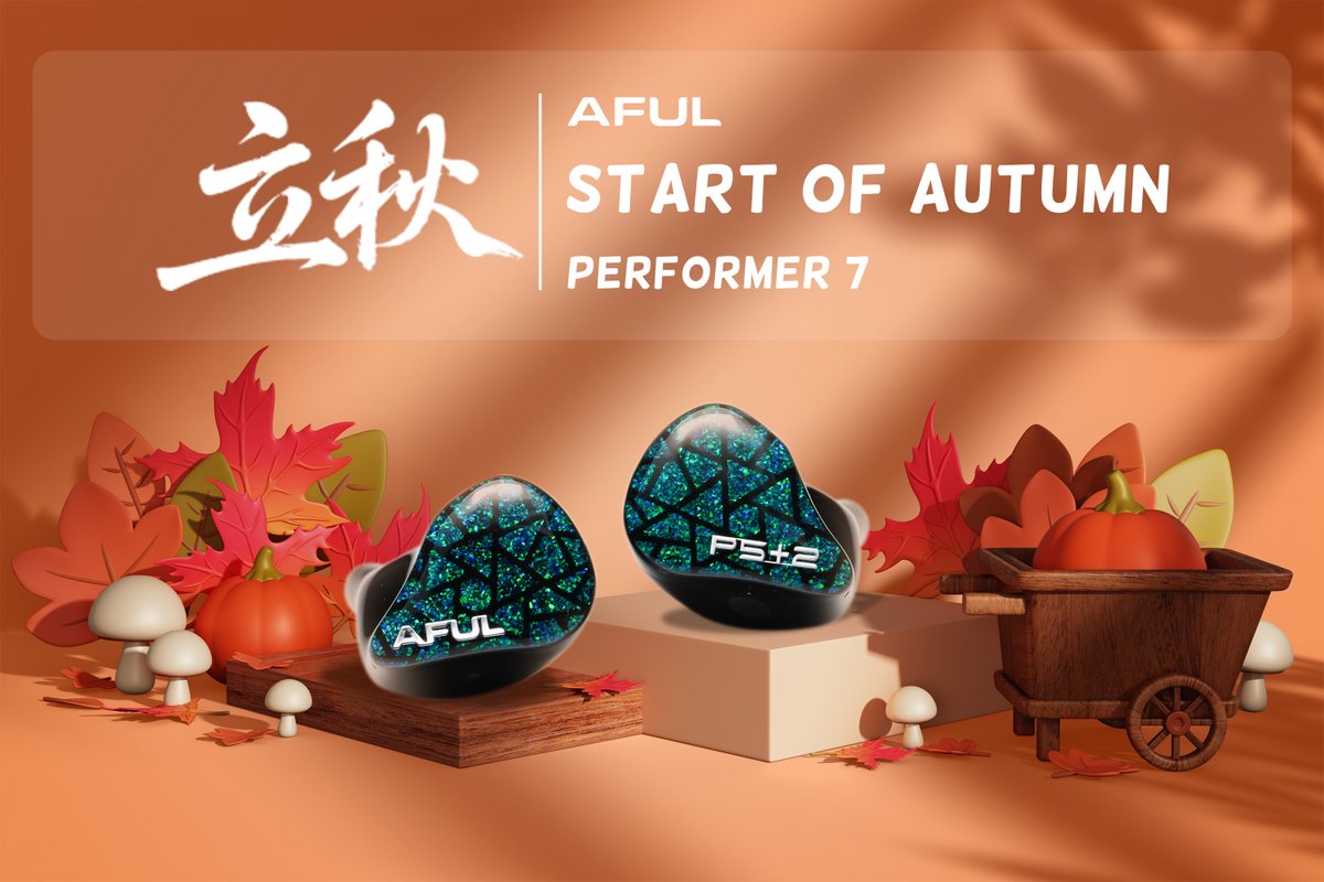 🍂葉が舞い落ちる頃、
秋がそっと呼んでいる——
AFUL Performer7で、秋の音を感じてみて🎧✨

#AFUL #Performer7 #IEM #HiFi #イヤホン #オーディオ #音楽