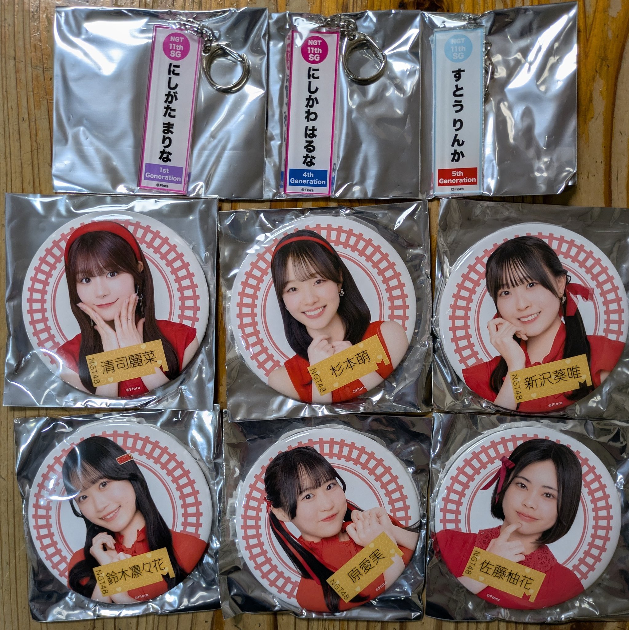 NGT48シアターくじ ハイタッチ会 辻田季音 サイン入り缶バッジ NGT48シアターくじ ハイタッチ会 辻田季音 サイン入り缶バッジ