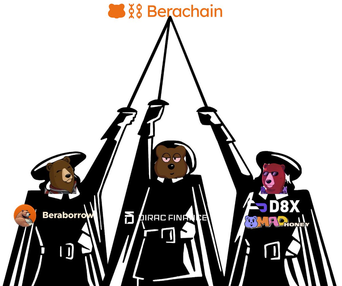 Henlo Beracians,

Final Push – 1 Day Left to Deposit in Dirac Vaults

Participants will receive:
- 4k $BERA from Dirac and D8X via mainnet RFA allocation
- $4k $POLLEN from Beraborrow
- $DIRAC airdrop after TGE, and as always, mainnet users will be more rewarded than testnet