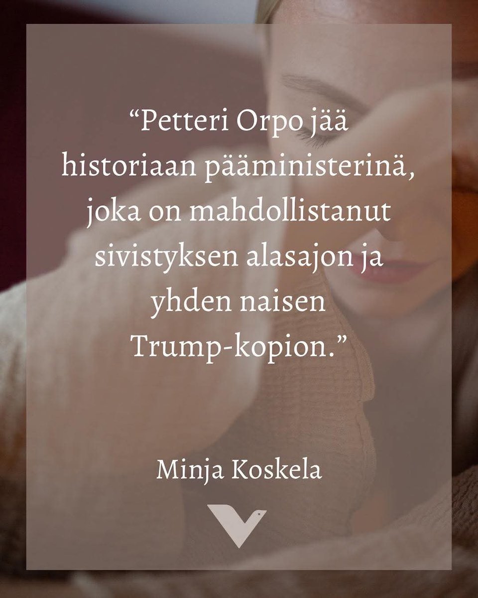 Vasemmistoliiton puheenjohtaja suorittaa…

Ei kai tämmöisiä pitäis edes kommentoida, mutta piti kyllä hieraista silmiään, että onko hän tosissaan. 

”Yhden naisen Trump-kopio” 🤦🏻‍♂️
