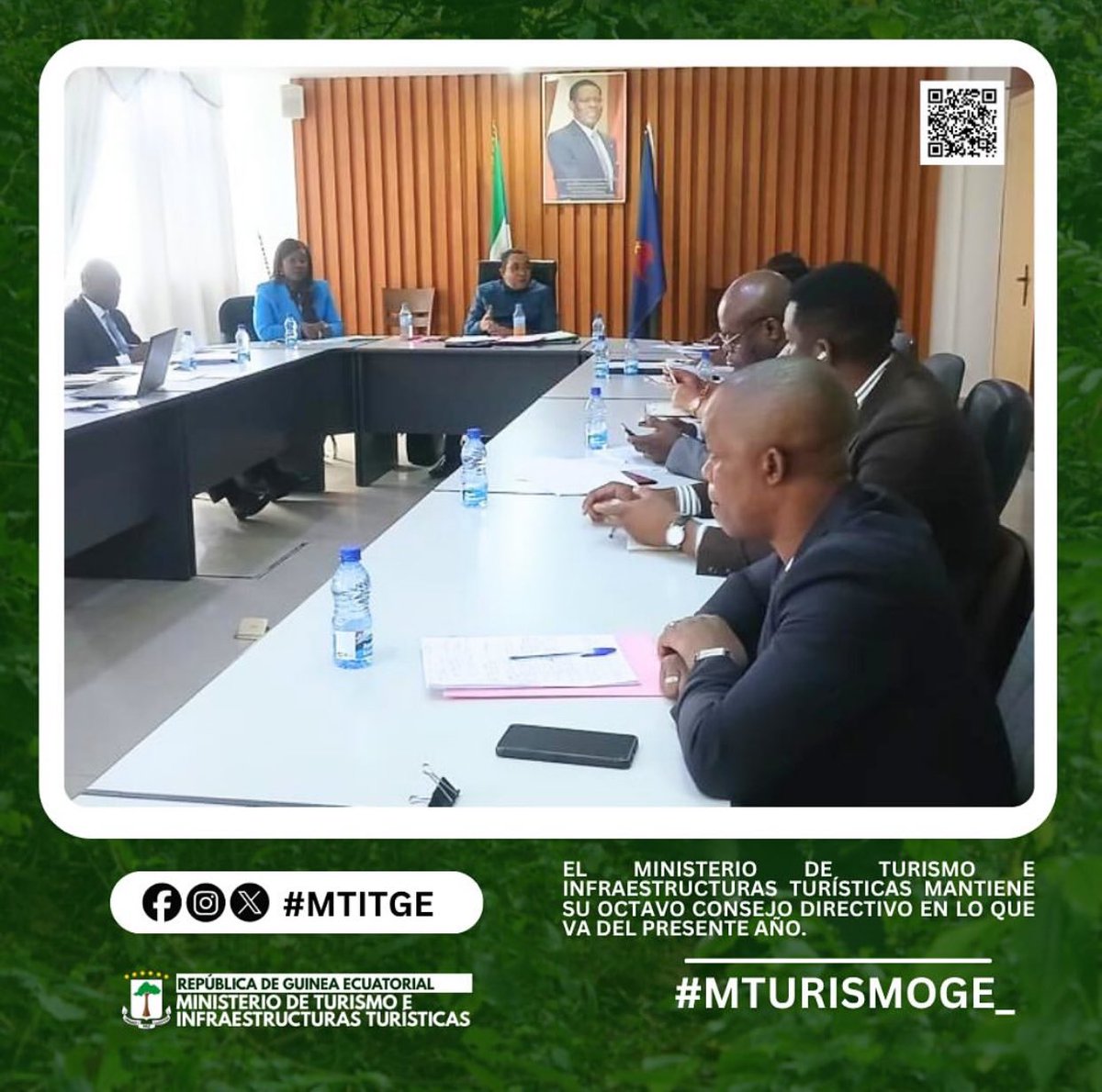 El Ministerio de Turismo e Infraestructuras Turísticas ha llevado a cabo su octavo Consejo Directivo del presente año, donde se abordaron varios temas de interés para el desarrollo del turismo en el país.
minturismo.gob.gq
