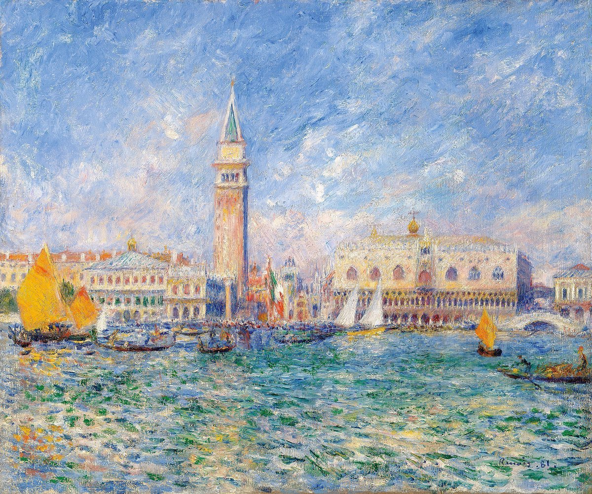 Venice by Auguste Renoir