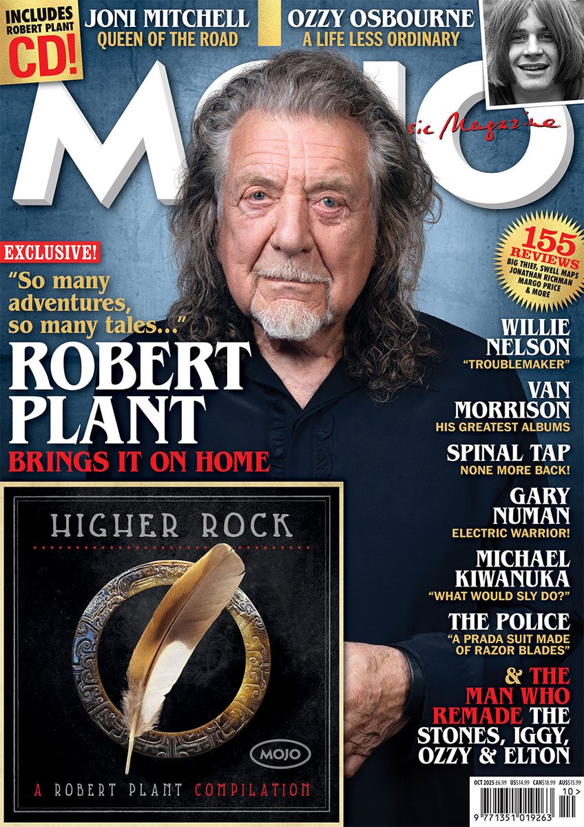 Robert Plant In The New MOJO!

<a href="/RobertPlant/">Robert Plant</a> returns with a new album, regales us with classic tales, and compiles a bespoke CD of solo jewels and curios. Plus, <a href="/OzzyOsbourne/">Ozzy Osbourne</a>, <a href="/jonimitchell/">Joni Mitchell</a>, <a href="/numanofficial/">Gary Numan</a>, <a href="/SpinalTap/">Spinal Tap</a> &amp; more. On sale August 12!

ORDER HERE: shorturl.at/vbptC