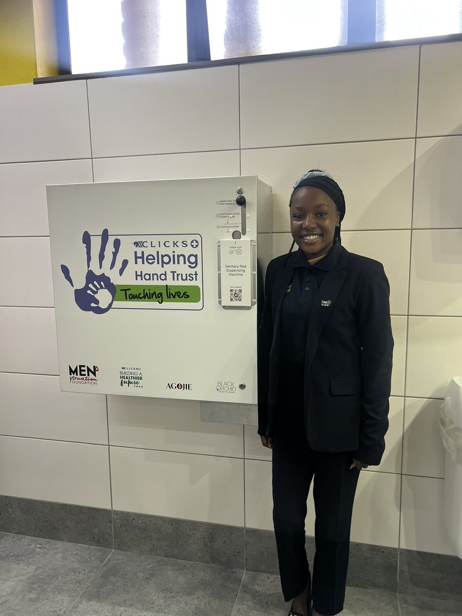 UWConline's tweet photo. [EVENT] The University of the Western Cape, receiving 14 of these units, has been selected for the official launch. #IAmUWC #StudentsontheGo #MenstruationFoundation https://t.co/y6FFbvxYBu