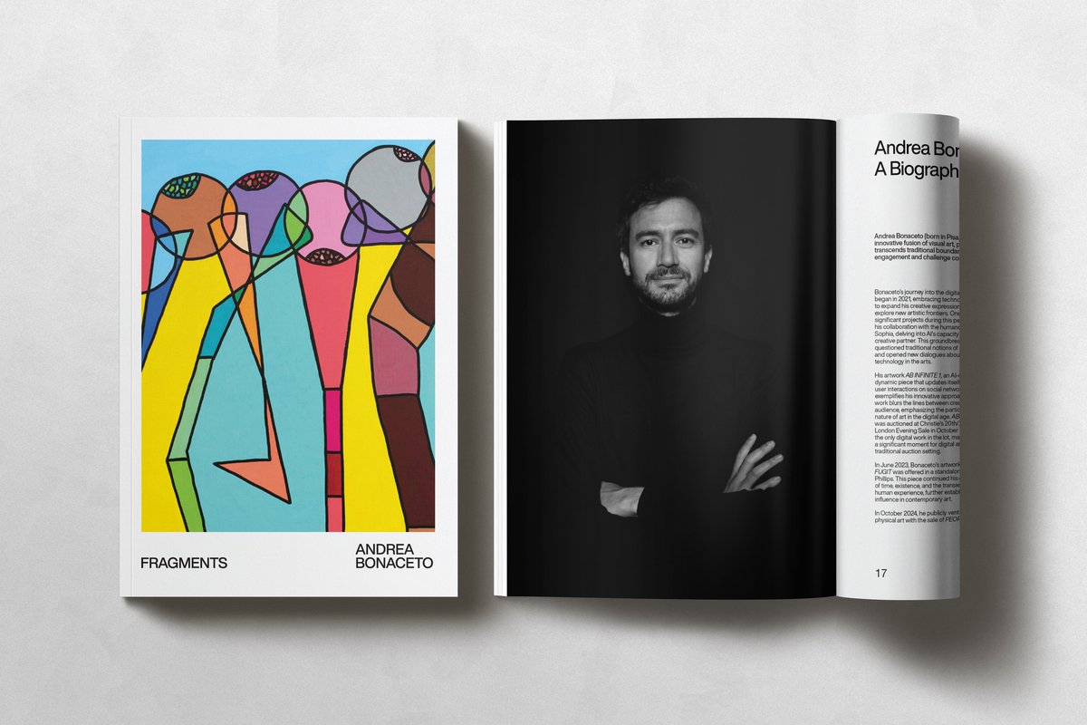 Throwback to Fragments, the 2024 catalog by <a href="/andreabonac/">Andrea Bonaceto</a> Published by <a href="/prntdstudio/">PRNTD</a> and unveiled at Valuart Gallery on November 29 in Lugano-Paradiso.