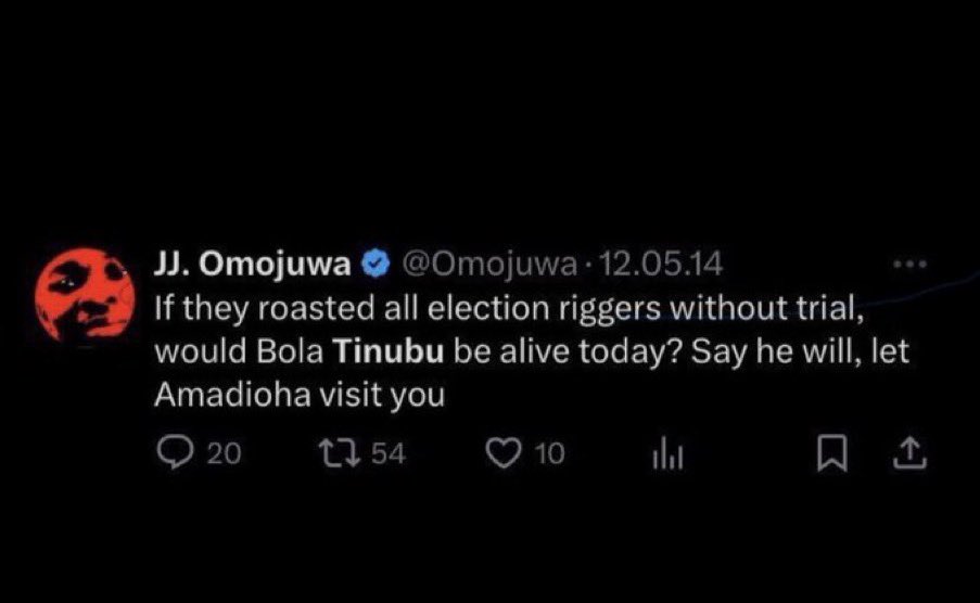 <a href="/Omojuwa/">JJ. Omojuwa</a> <a href="/PeterObi/">Peter Obi</a> To cook you yorubastard dey sweet me, I had to do it twice

Drop your plate for jollof abi make I on hotspot for your wifi to blaze? 😒😒