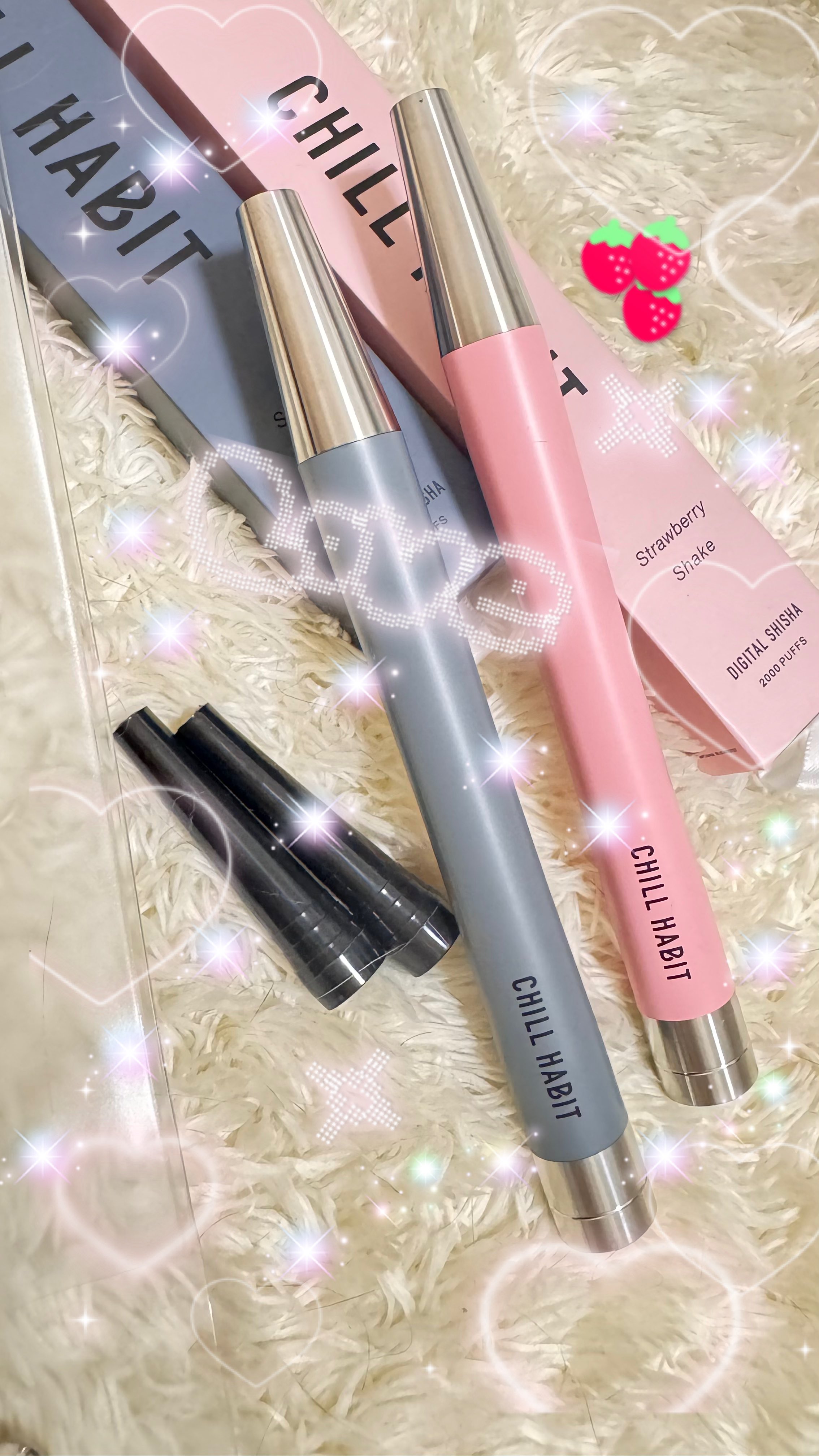 CHILL HABIT チルハビット（ストロベリー&メロン） 公式】CHILL HABIT(チルハビット)電子シーシャ｜商品詳細
