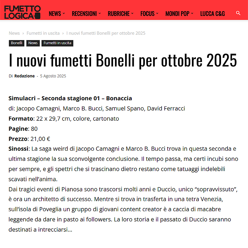 BIG ANNUNCIO!✨
#sergiobonellieditore #comics #fumetto <a href="/fumettologica/">Fumettologica</a>