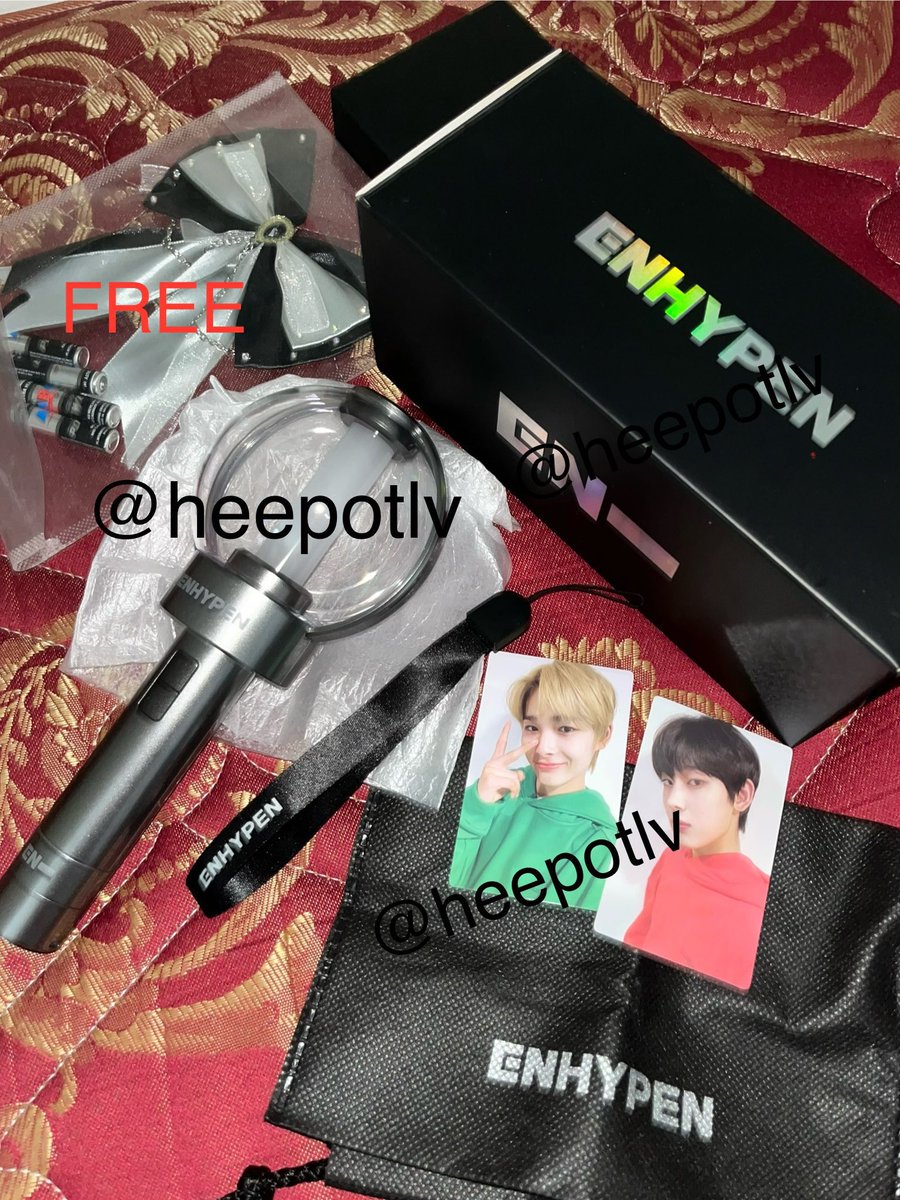 heepotlv's tweet photo. WTS / WANT TO SALE 
LIGHTSTICK LS ENHYPEN 

💰 350k
🏧 Shopeepay / BNI 
•sesuai pict 
•sama sekali belum di pakai cuma di unboxing doang 
• bisa COD (semarang only) / JNT 
• official
•minat/cek detail dm 
📍dom semarang, jateng, ina

#wts #jual #ENHYPEN #engene #ina #kpop https://t.co/LXeC5YOkG3