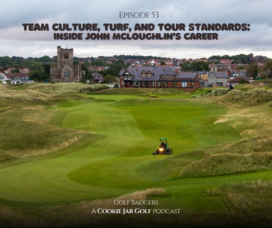 Cookie Jar Golf (@cookiejargolf) on Twitter photo A brilliant Badgers pod this week with <a href="/johnmac150/">John Mcloughlin</a>, Course Manager at <a href="/wallaseygolf/">Wallasey Golf Club</a> who’s helped shape one of the finest-conditioned links courses in the world.
A must-listen for greenkeepers and course managers — though that’s true of all our Badgers pods, to be fair.
🎧 A brilliant Badgers pod this week with <a href="/johnmac150/">John Mcloughlin</a>, Course Manager at <a href="/wallaseygolf/">Wallasey Golf Club</a> who’s helped shape one of the finest-conditioned links courses in the world.
A must-listen for greenkeepers and course managers — though that’s true of all our Badgers pods, to be fair.
🎧