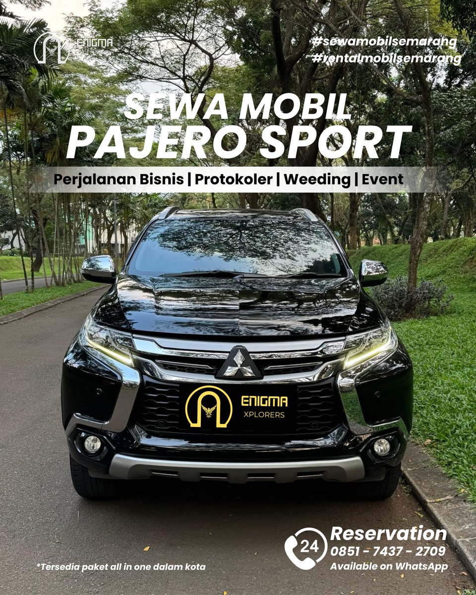 Enigmaxplorers's tweet image. Sudah bertahun - tahun kami dipercaya untuk melayani berbagai agenda ekslusif VIP, tentunya dengan armada yang terawat, bersih, premium dan mengutamakan kebutuhan client. Sewa mobil atau rental mobil di Semarang? percayakan pada kami✨
#rentalmobilsemarang
#sewamobilsemarang
