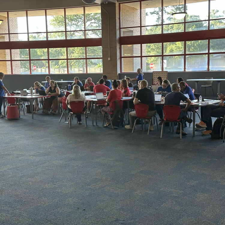 Oak Ridge High School is ramping up for our students!!! Yesterday we welcomed our new incoming students, Mr. Solberg talked to the paras and our AP teachers were in trainings...

We are excited for August 13th!

CAWCAW!!!
