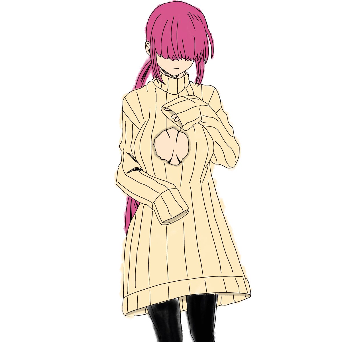 ここで落書きもついでに伸びていただいて
#rkgk 
#ススキ
#ススキぴっぴ
#よふかしのうた
#絵描きさんと繋がりたい
#絵描きさんフォロバ100
