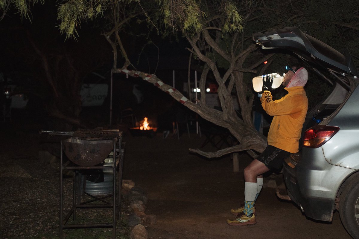 In the middle of one of the hardest runs I’ve done. #12HoursOfDarkness was good despite me only managing 5 hours. If only the liquid in this bottle lit me up inside too 🤣