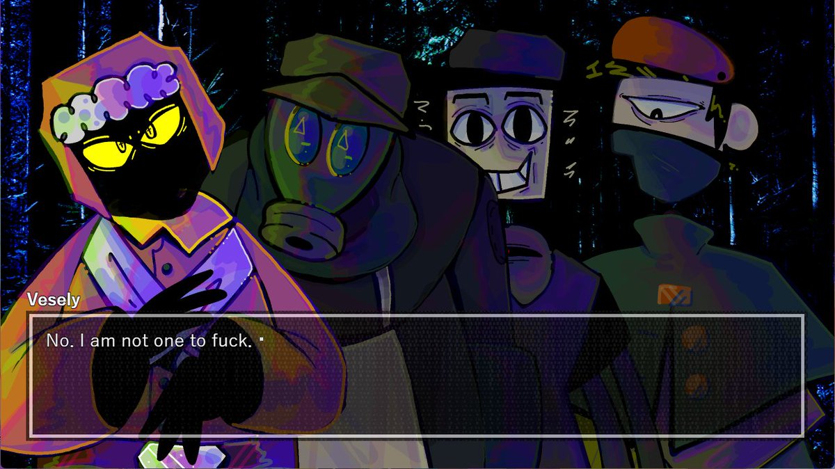 BuffoonFish's tweet image. TRENCH RATS - Available for FREE! A small troop find themselves in a struggle to survive after the war has  ended. With dwindling options, they march forth from the fields and  into the unknown in search of prey. #indiegame #visualnovel #gamedev 
buffoonfish.itch.io/trench-rats-th…