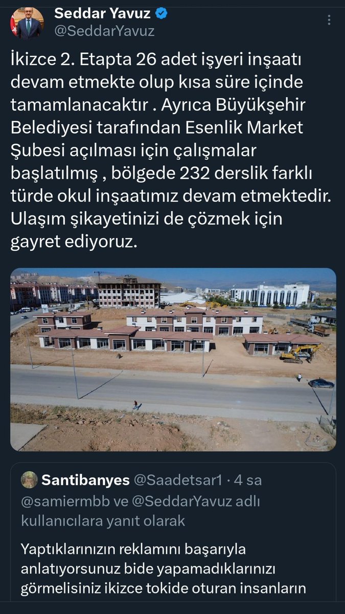 🔴 İkizce'de Halkın Feryadı! 
Vali Yavuz Konuştu, Halk Gerçeği Yazdı: İkizce'yi Unutanlar Makamda Konuşuyor!

malatyatime.com/haber/vali-yav…

 #keremaktuerkoğlu #AliKocİstifa #KademeAlınTerimiz