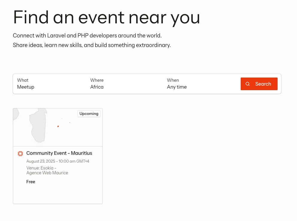 laravelphpmoris's tweet image. 🚨 So excited to share this! 🚨
 Laravel Moris is now officially featured on the @laravelphp  Community site — and we&apos;re proud to be the first African-based group to be listed! 🇲🇺🌍
Let’s keep growing the Laravel spirit in Africa!

#LaravelMoris #php #laravel #laraveliveafrica