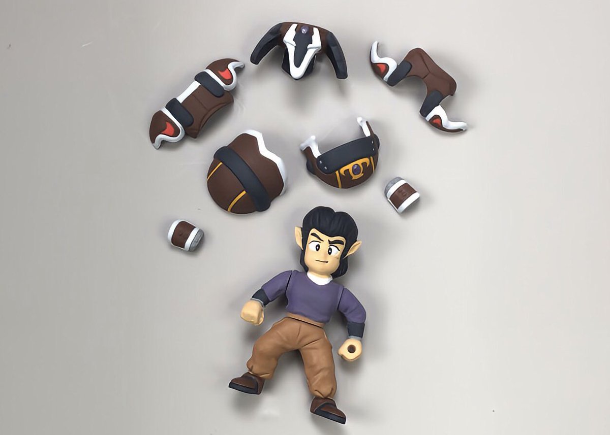 ヴィルガスト　ボストフ 甲竜伝説ヴィルガストシリーズより ガシャポンR.P.G.シリーズより 初