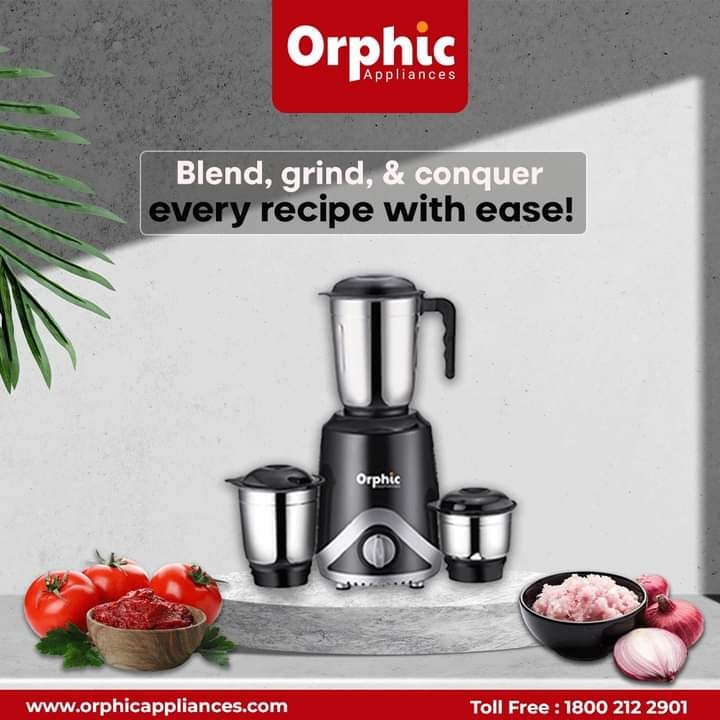 OrphicLimited's tweet photo. Quality that lasts, because your mixture deserves the same dedication and reliability you put into your work.

Contact Us: 096508 68642
Visit Us: https://t.co/m6HQoiCzjn
.
.
.
#orphic #orphicappliancesltd #SmartCooking #TechInTheKitchen #InnovativeMeals  #EnduringQuality https://t.co/naONKQaHLu