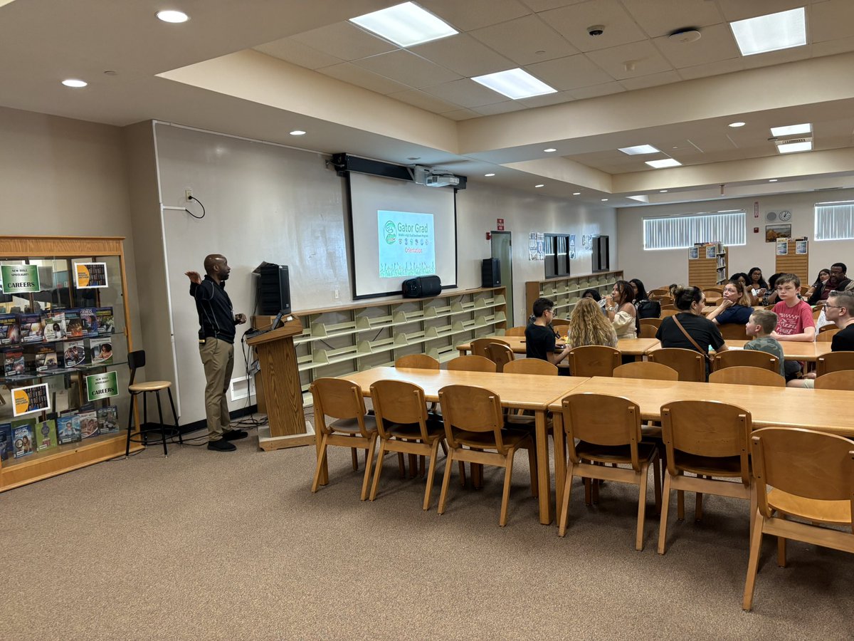 Pause❗️Swamp Style Shoutout🐊 
 to Intern Principal <a href="/shadrack_henry/">Shadrack Henry</a>, for launching Gator Growl—a trailblazing program giving 8th graders at Glades Middle a head start on high school through dual enrollment. He’s breaking down barriers to early college readiness and opportunity🐊
