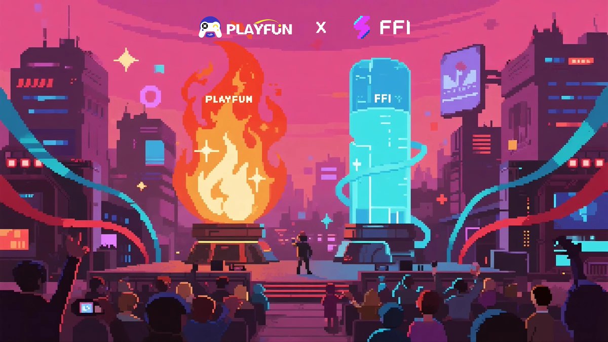 🌌 On the edge of the digital realm, something begins to pulse...

Not gold, not stone — but value encoded in motion.
Forged by PLAYFUN dreamers, whispered into life by memes,
and lit by the spark of collective will.

💠 $FFI is no ordinary token.
It is a gateway. A mechanism.
A