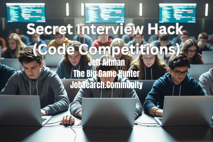 TheBigGameHuntr's tweet photo. Are you struggling to get tech interviews? Sending out resumes with no luck? #shorts #jobsearchtv https://t.co/ed7JAxlhpU #asktheexpert #asktheexperts #askthebiggamehunter #hackathons #codingcompetitions #techjobs #jobinterviews #careeradvice #softwaredevelopment #networkingtips https://t.co/7zdyMNirIw